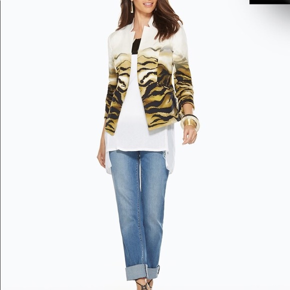 Chico's Black Label Pleated Sweater Tank - Picture 4 of 11